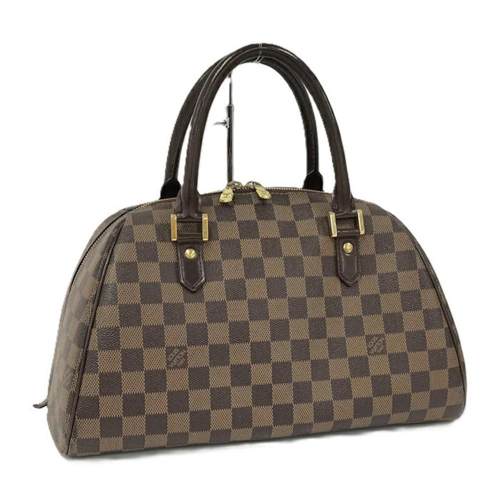 Louis Vuitton Ribera Handbag Damier Ebene Brown